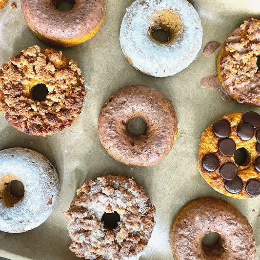 Gourmet Keto Pumpkin Spice Donuts