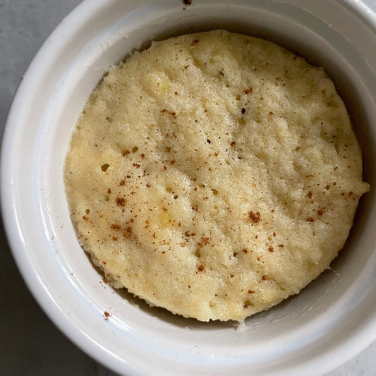 Vanilla or Chocolate Mug Cake (for two)