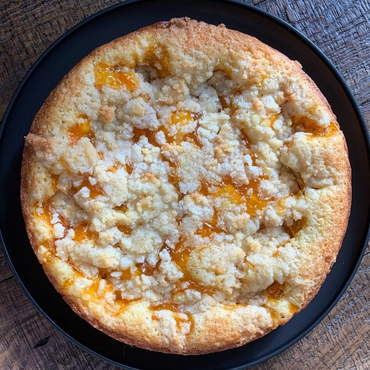 Sugar-Free Apricot Jam Cake