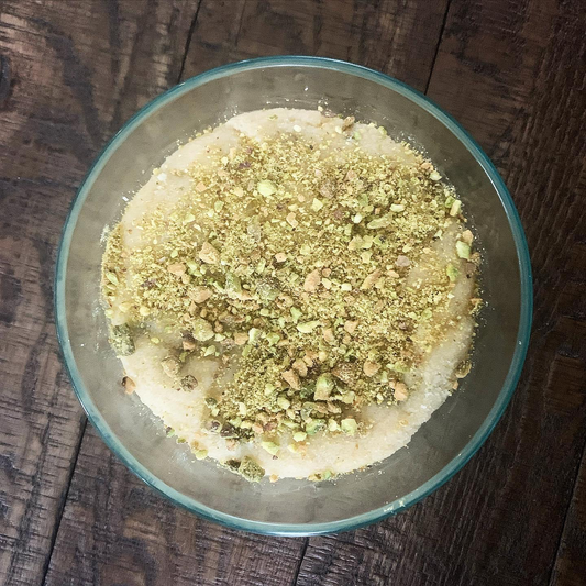 Tahini Pistachio Cookie Dough