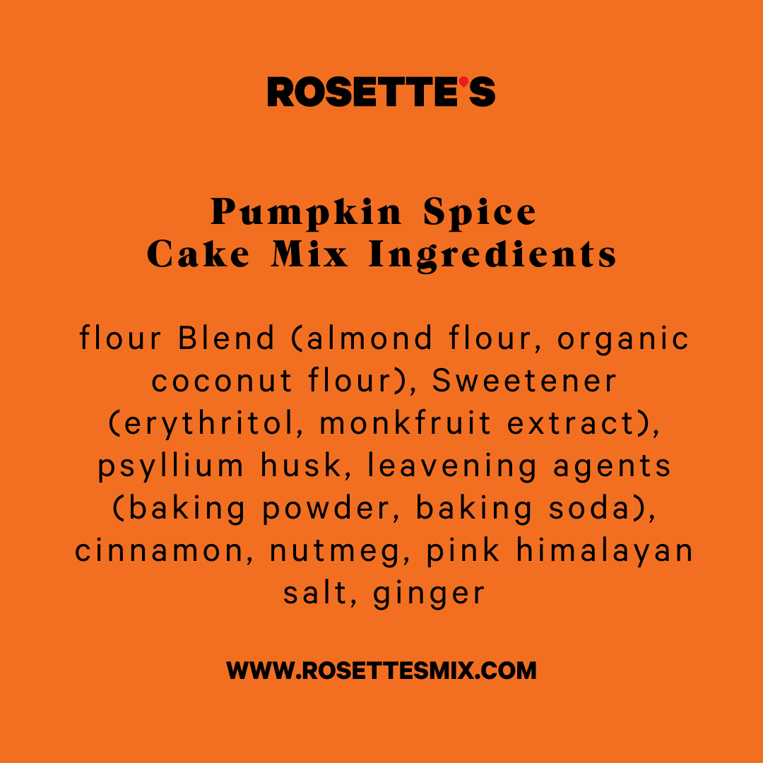 Pumpkin Spice Cake Mix