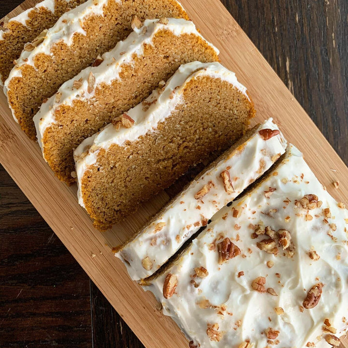 Pumpkin Spice Cake with Cream Cheese Frosting