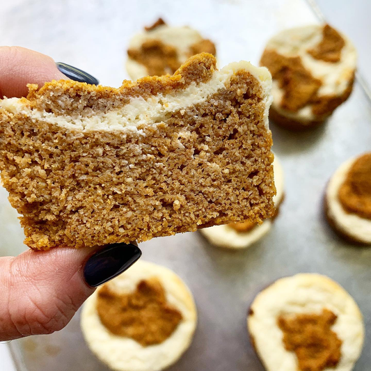 Pumpkin Cheesecake Muffins or Cake