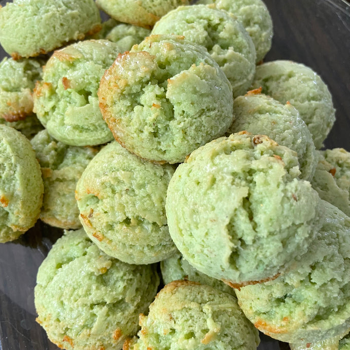 Pistachio Cake Mix Cookies