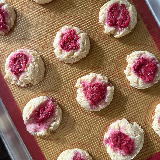 Soft No-Sugar Thumbprint Cookies