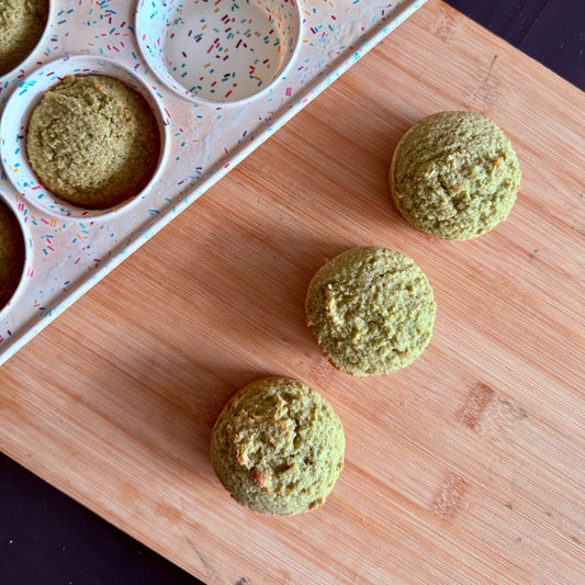 Matcha Velvet Cupcakes