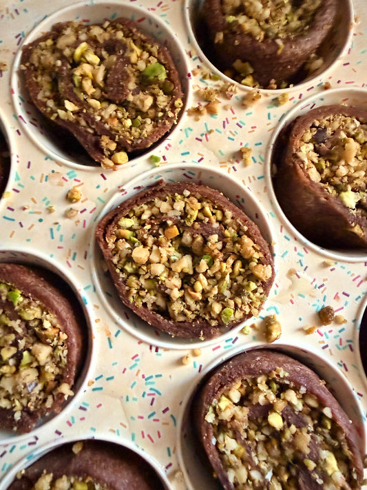 Chocolate Baklava Rolls