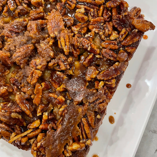 Upside Down Caramel Pecan Cinnamon Rolls