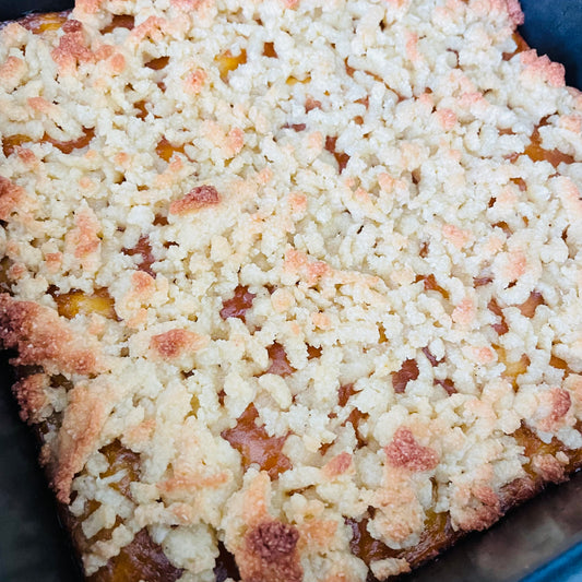 Grated Apricot Jam Cake