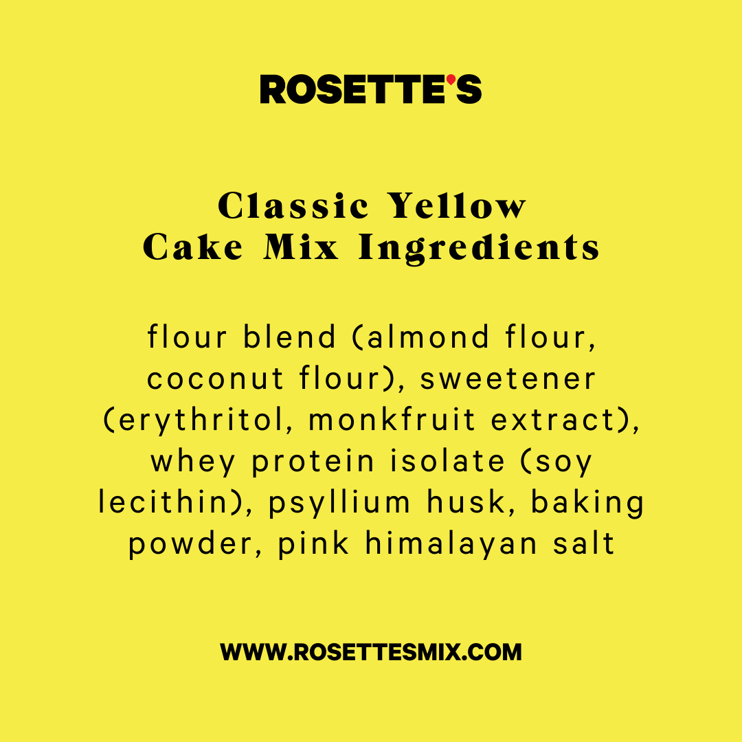 Classic Yellow Cake Mix