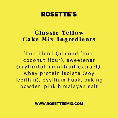 Classic Yellow Cake Mix