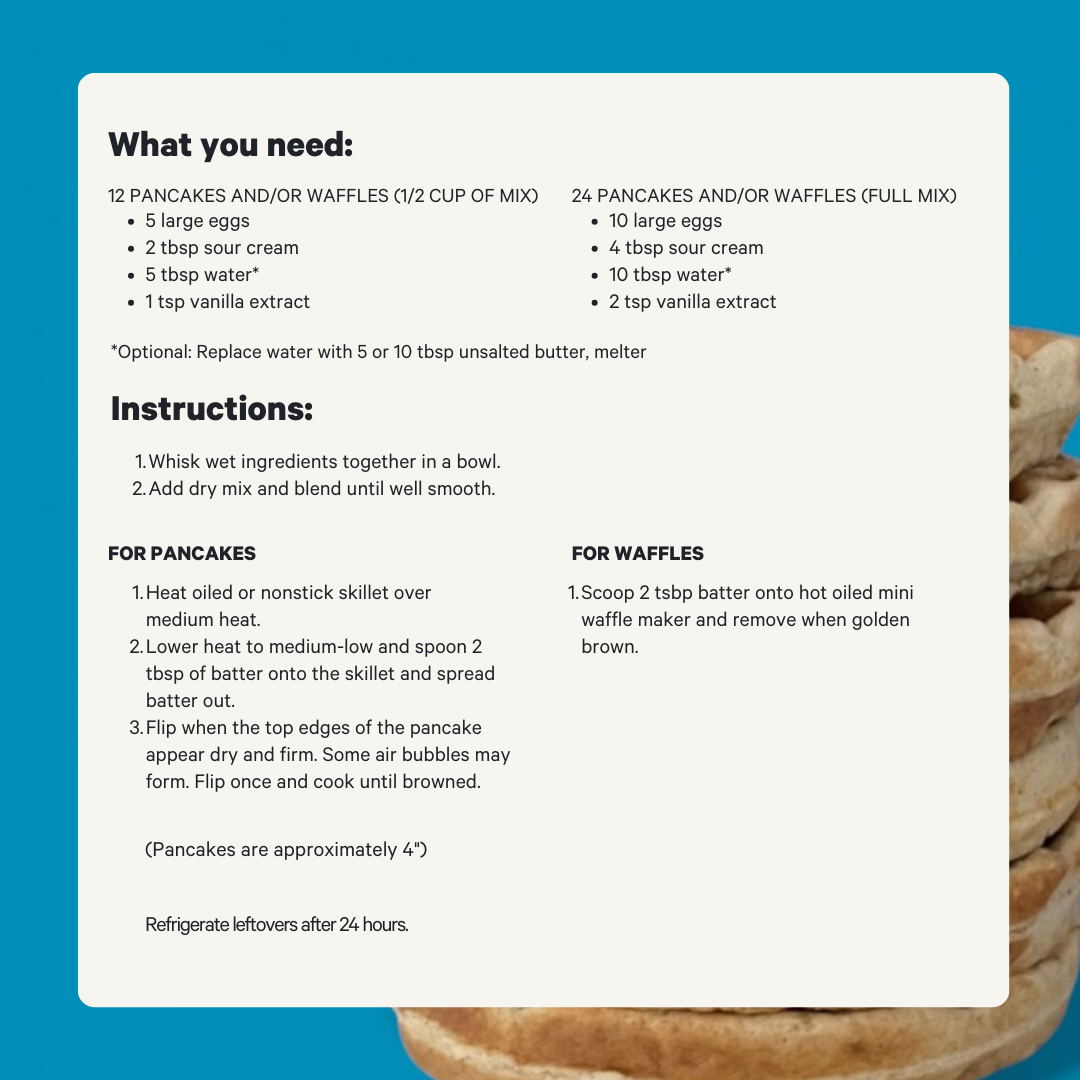 Batter Mix: Pancake & Waffle