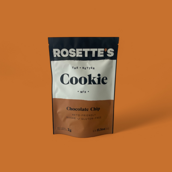 Low Carb Keto Chocolate Chip Cookie Mix – ROSETTE'S