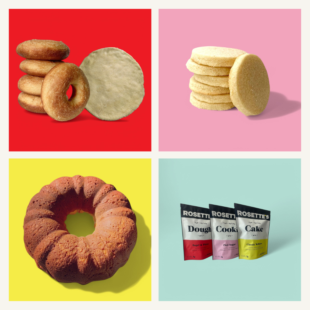 Rosette Sample ROSETTE'S Keto Baking Mix Sampler Bundle