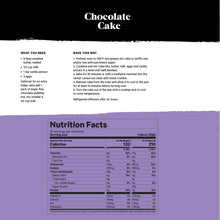 Load image into Gallery viewer, clean and delicious sugar free &amp; lowcarb chocolate cake mix
