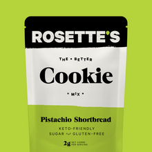 Load image into Gallery viewer, Keto-friendly, low carb, sugar free pistachio shortbread cookie mix
